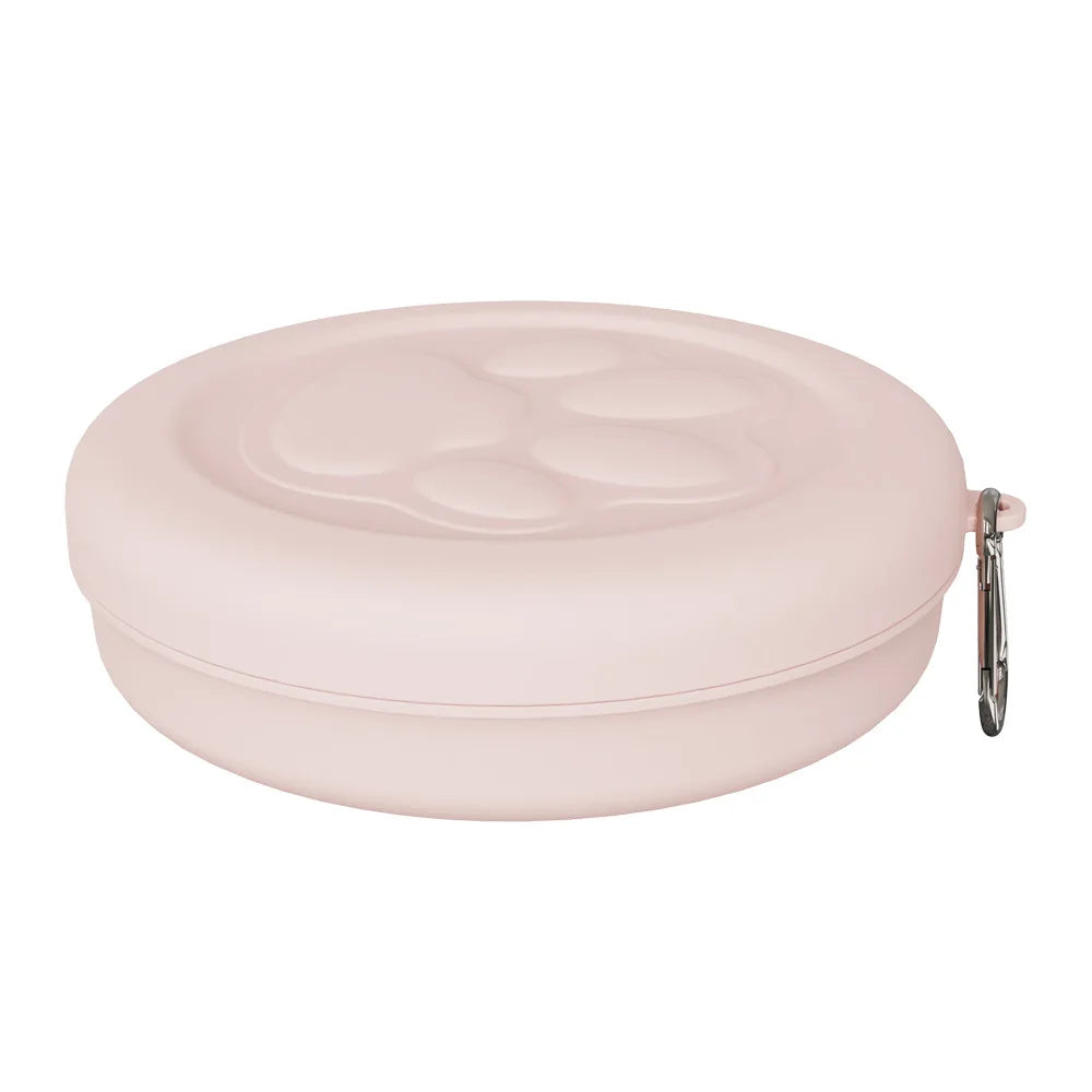 Portable Pet Dog Food Water Container Outdoor Travel Dog Drinking Bowl Durable Pet Feeder Bowl for Cats Dogs Pet Feeding Supply