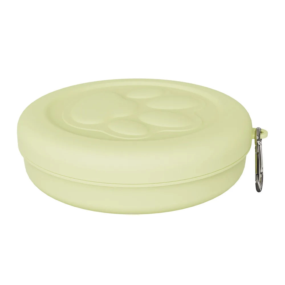 Portable Pet Dog Food Water Container Outdoor Travel Dog Drinking Bowl Durable Pet Feeder Bowl for Cats Dogs Pet Feeding Supply